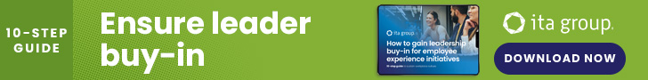 View our guide to ensuring leadership buy-in for employee experience programs