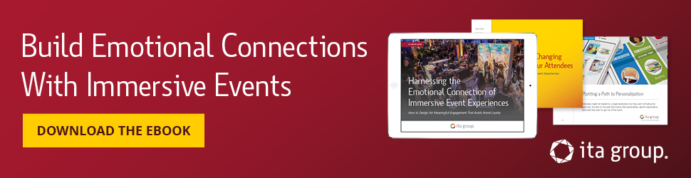 ad for immersive experiences ebook