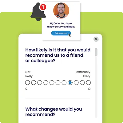 example of pulse survey from ITA Group's Cooleaf platform