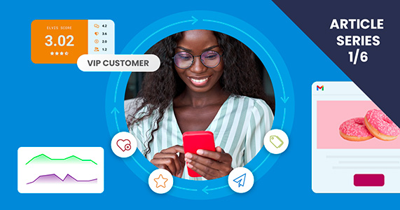 image collage of customer loyalty program strategy elements